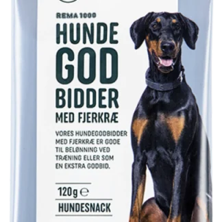 HUNDEGODBID M/FJERK.