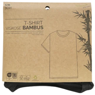 T-SHIRT STR. S/M SORT