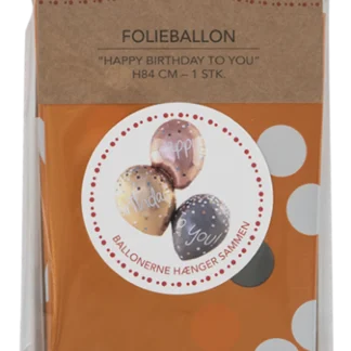 FOLIEBALLON H84 CM