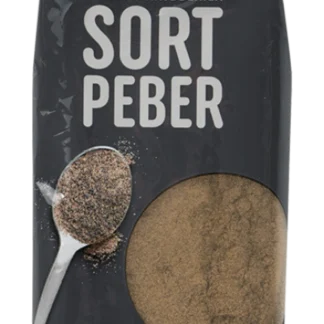 STØDT SORT PEBER