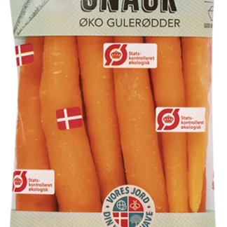 ØKO. SNACK GULERØDDER