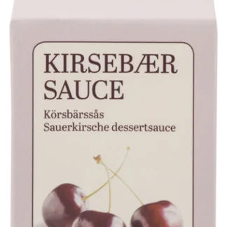 KIRSEBÆRSAUCE