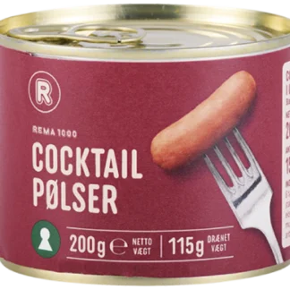 COCKTAILPØLSER