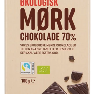 MØRK CHOKOLADE 70%