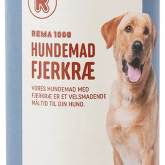 HUNDEMAD M/FJERKRÆ