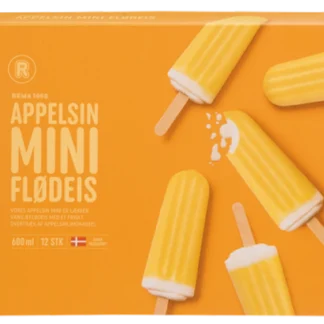 APPELSIN MINI FLØDEIS