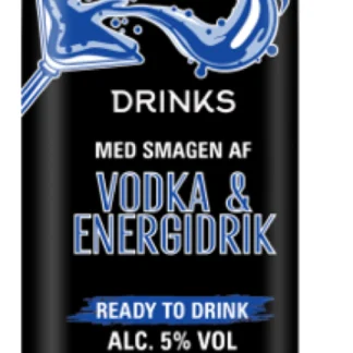 VODKA & ENERGIDRIK 5%