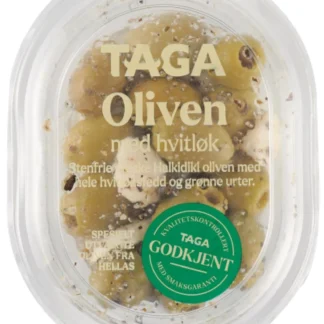 OLIVEN MED HVIDLØG