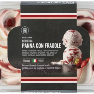 PANNA CON FRAGOLE IS