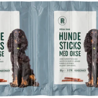 HUNDESTICKS M/OKSE