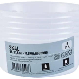 PLAST SKÅLE 375 ML