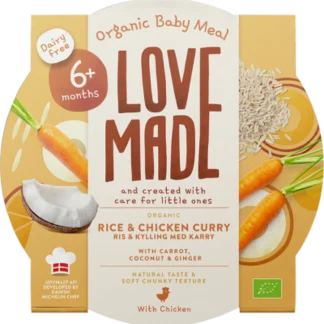 RIS OG KYLLING I KARRY