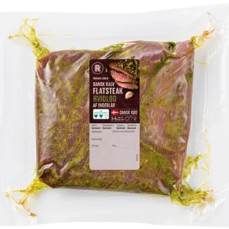 KALVE FLATSTEAKS M. HVIDLØG