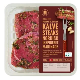 KALVESTEAK NORDISK MARINADE