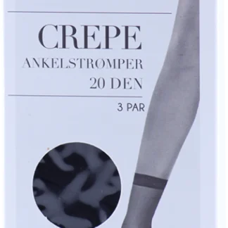 CREPE ANKELSTRØMPER