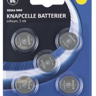 KNAPCELLEBATTERI