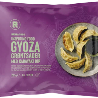GYOZA GRØNTSAGER